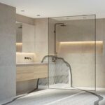 Ducha y suelo con sistema de impermeabilización IMPERTEX